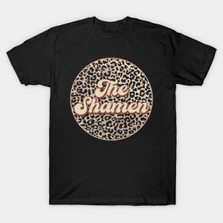 Retro Music Shamen Personalized Name Circle Birthday T-Shirt